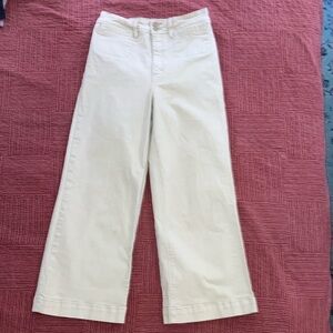 Unpublished size 26 wide leg cream / off white women’s Trousers / chinos